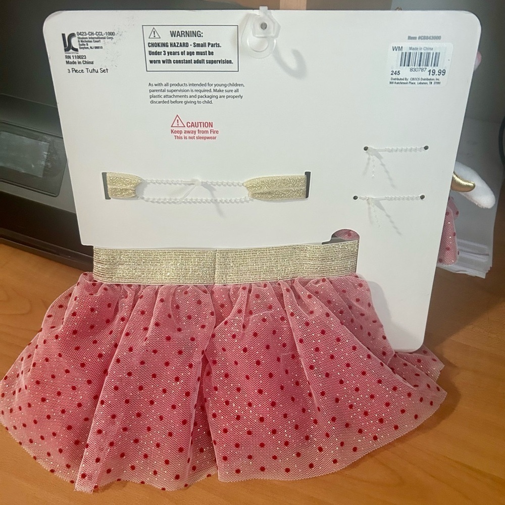 New My First Dolly & Me 3 piece set doll/skirt/headband toys - Picture 3 of 6